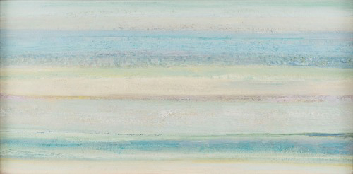 ANOTHER AUGUST.  1976. oil on Homosote.  61 x 122cm. ( 2’ x 4’). Private Collection