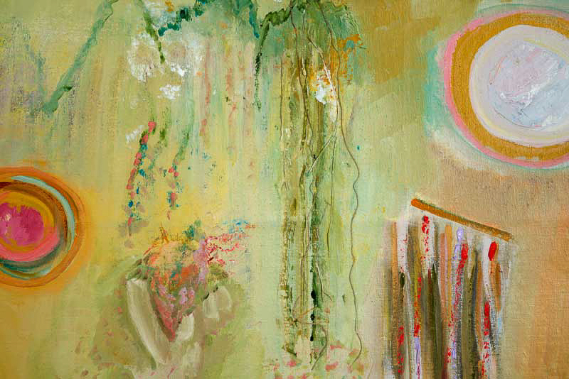 Detail 1 of Yellow Chair