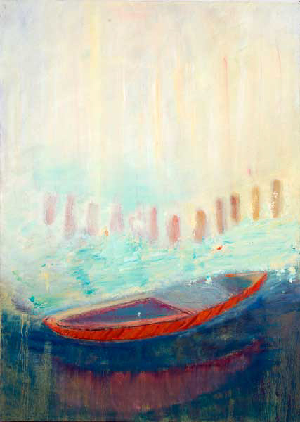 “ADRIFT and DREAMING” 48” x 36” oil on linen canvas